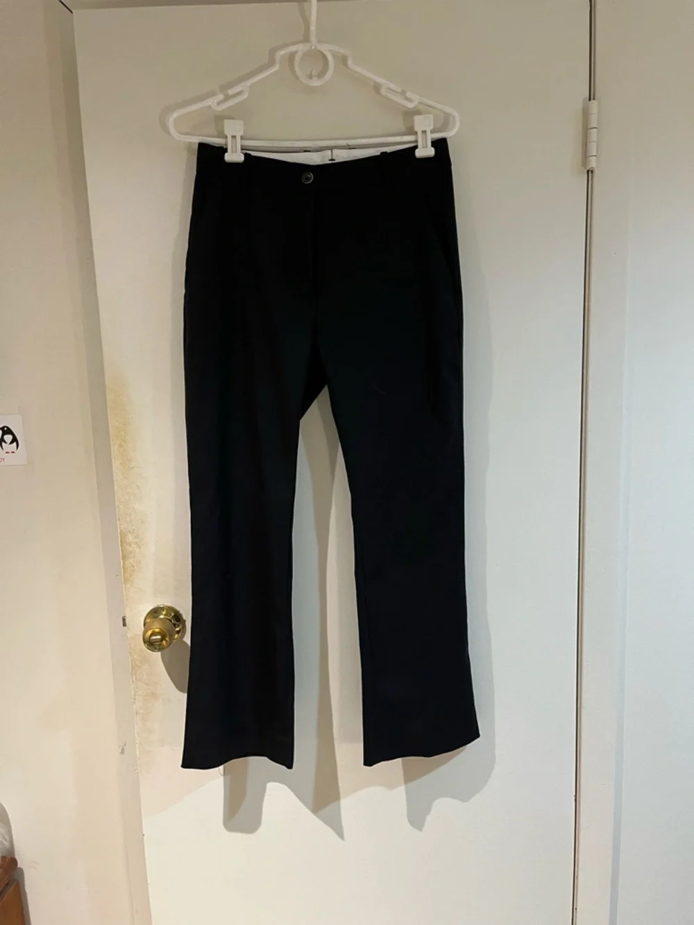 Nine In The Morning Wool Wide Leg Trousers. - Picture 5 of 10